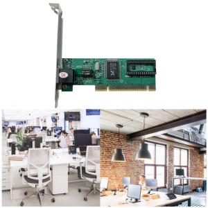 Rtl8139d PCI Ethernet RJ45 Nic LAN Ethernet Bộ chuyển đổi PCI hỗ trợ 10/100Mbps cho máy tính để bàn