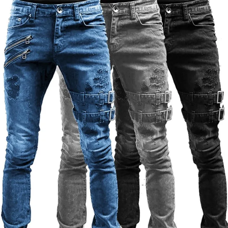 Women's Jeans Stretch Fashion Skinny Denim Pencil Pants Casual Slim Street  Female Clothing 2023