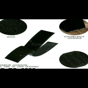 3M velcro prepetan perekat kain warna hitam panjang 10cm