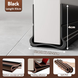 【✅SG stock】New 93cm Door Bottom Gap Seal Strip - Blocks out Insects Dust and Sound Proof Windproof Anti-peeping Blackout