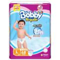 Tã Quần Bobby Size L 68 Miếng , Cho Bé 9-13kg, Siêu Thấm, Thoáng Mát, Mềm Mại Cho - Tã Quần Sơ Sinh, Bỉm Dán Bobby, Bỉm Quần Bobby, Tả Dán, Ta Bim Quan Bobby, Tã Sơ Sinh, Bỉm Quầm,Tả bobby, bỉm bobby,Quần bobby - Ta Quan Bobby Size L. 