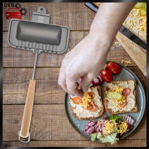 [Ueb Wholesale Mall] Double-Sided Sandwich Baking Pans Non-Stick Pancakes Grill Pan Easy To Clean High Temperature Resistant Applicable Gas Cooker Kitchen Tools