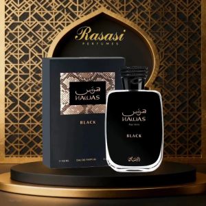 RASASI Hawas Kobra Black Perfume For Women Long Lasting Scent 100ml -100% Original Dubai Arabian