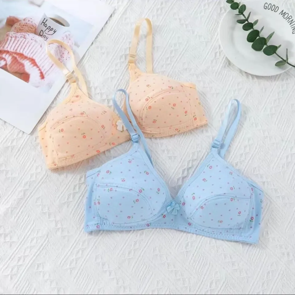Cotton Teenage Girl Underwear Puberty Young Girls Small Bras