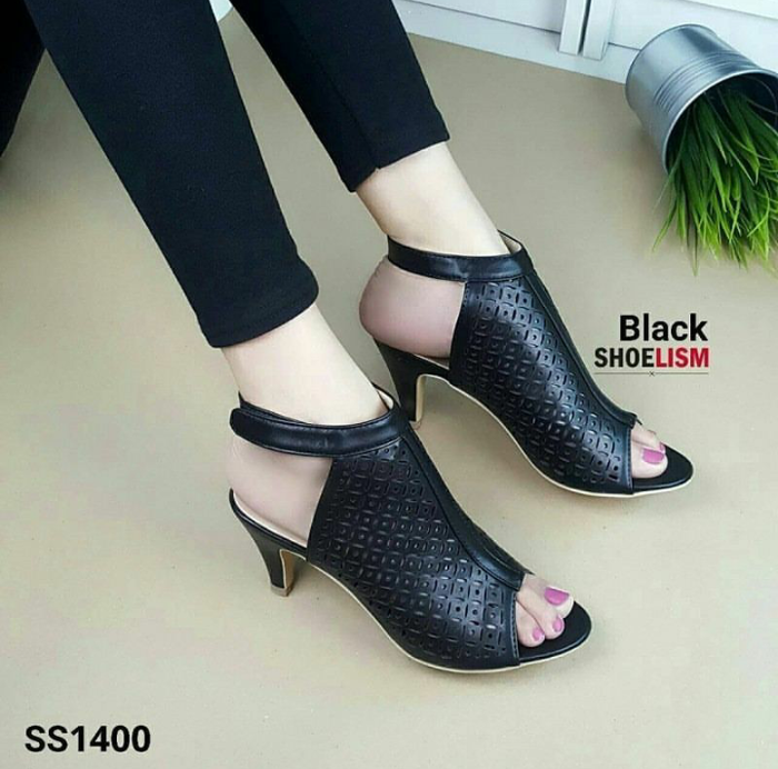 Sandal highheels wedges wanita sepatu wanita high heels wedges