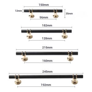 Cabinet Drawer Handle Stainless Steel Handle Wardrobe Dresser Gold Knobs Furniture Home Accessories