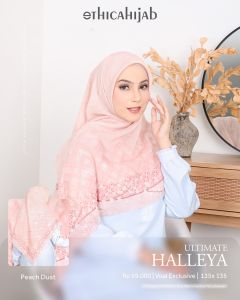 HIJAB SEGIEMPAT ETHICA SYARI VOAL ULTIMARE HALLEYA / ETHICA HIJAB VOAL TERBARU