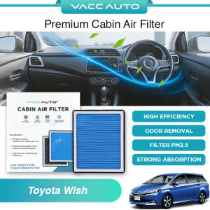 Toyota WISH ZGE20 AE20( 2009 - 2025 ) Cabin Aircond Filter Auto Air Conditioning Fresh Air Filter Replacement Parts VACCAUTO Accessories