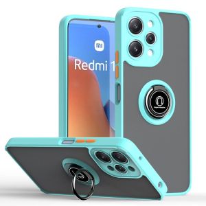 Casing For Redmi 12 4G 5G Redmi12 2023 Phone case Shockproof Armor Magnetic Ring Stand Holder Hard cover