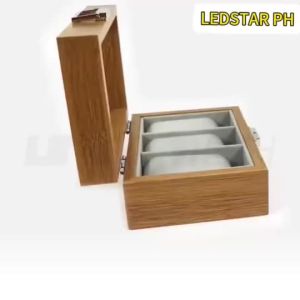 Watch Case 12 Slots Watch Organizer Storage Display  Wooden MDF Glass velvet Metal Lock