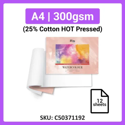[Weststar TAS] A4 A3 Arto by Campap Watercolor Pad Watercolor Ppaer | COLD PRESSED / HOT PRESSED