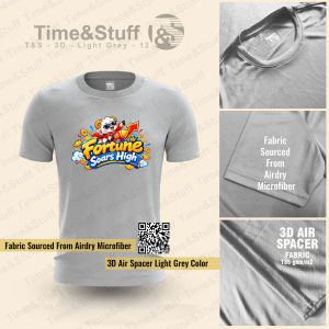 CNY 2027 Chinese New Year Microfiber T-Shirt / Year of the Goat 2027 / Mens & Womens Family Tee / T&S-3D-12