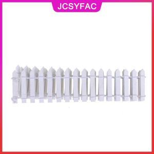 JCSYFAC 100x5cm thu nhỏ cổ tích vườn gỗ hàng rào nhà búp bê Phụ kiện tự làm trang trí