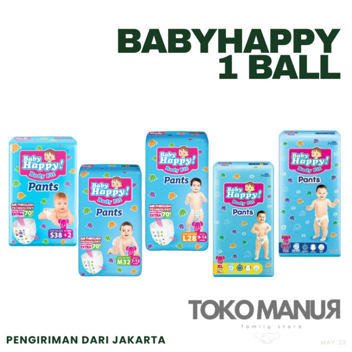 POPOK BAYI MURAH BABBY HAPPY PANTS | Lazada Indonesia