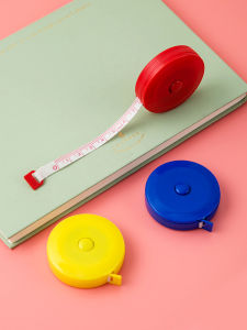 Homenhome 1 Piece Cute Mini Tape Measuring Clothes Measuring Waist Circumference Measuring Ruler Soft Ruler Small Tape