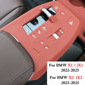 ZZSA For BMW X1 Long X2 IX1 IX2 U10 U11 U12 Central Control Panel Pad Wireless Charging Silicone Pad Water Cup Holder Trim 6B2Z9