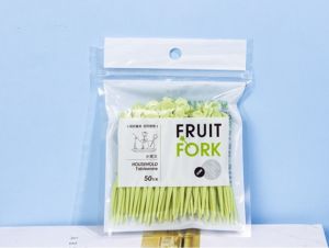 50pcs Disposable Plastic Fruit Forks Picks Bistro Cocktail Forks Appetizer Forks Cake Dessert Forks Party Supplies