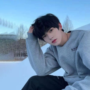 Wig mens short hair Korean version handsome mens diagonal broken cover natural students daily fluffy black full headgear