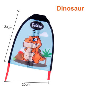 Outdoor Children Catapult Kite Outdoor Elastic Gliding Mini Flying Thumb Rubber Band Color Kite Kid Sports Toys