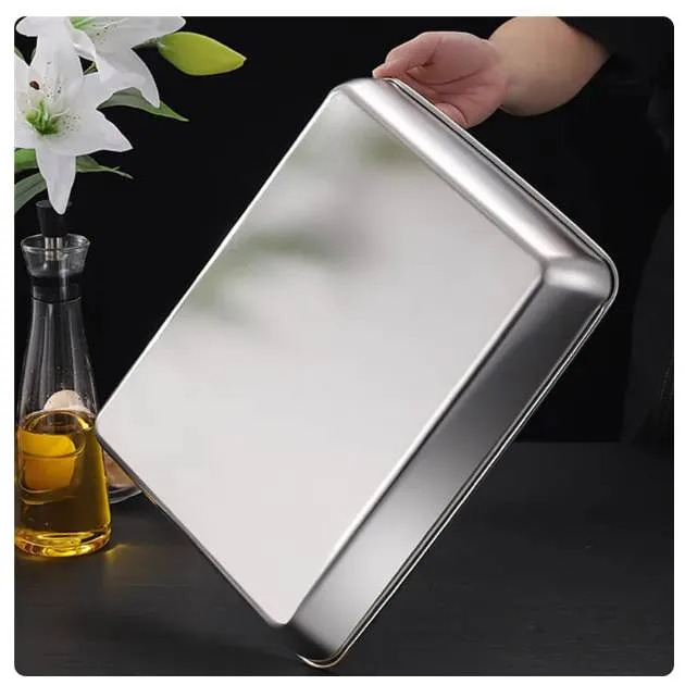 BroBabba%20Stainless%20Steel%20Loyang%20Rectangular%20Bakeware%20Nonstick%20PansFruit%20Bread%20Storage%20Trays%20Plate%20Kitchen%20Deep%20-%20Image%204