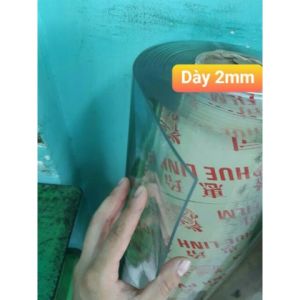 MÀNG DÀY ( 1m2 x 1m) Màng nhựa PVC trong dẻo dày 2mm