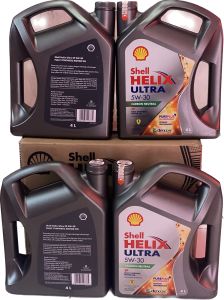 Promo! 1 Dus / SATU KARTON (4 GALON) New Shell helix ultra 5w30 DEXOS oli hx8 baru sae 5w-30