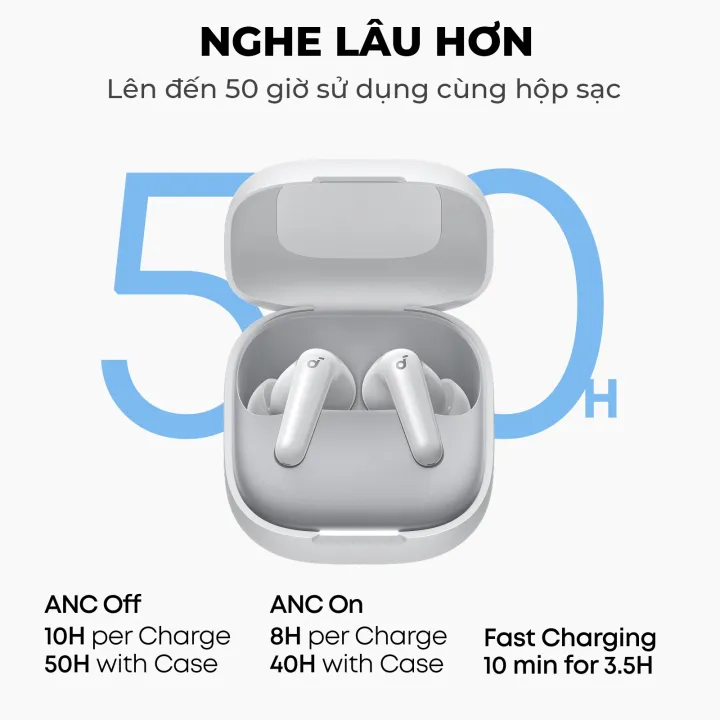 Tai nghe Bluetooth Anker Soundcore R60i NC | BigBuy360 - bigbuy360.vn Tai nghe Bluetooth Anker Soundcore R60i NC | BigBuy360 - bigbuy360.vn