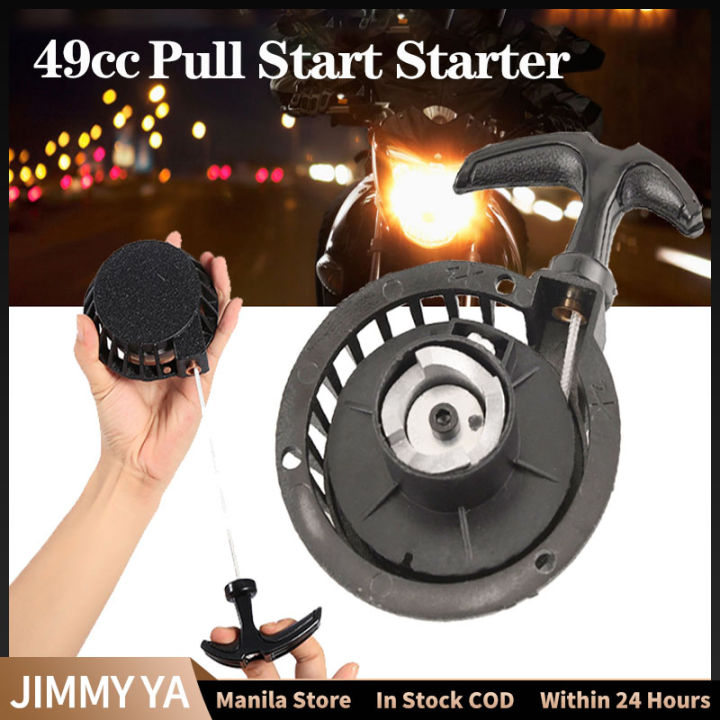 49cc Alloy Pull Start Starter Recoil Start Part Motorcycle Auto Accessories  Suitable For ATV Pocket Bike Mini Dirt Pit Bike Quads Scooter Lazada PH