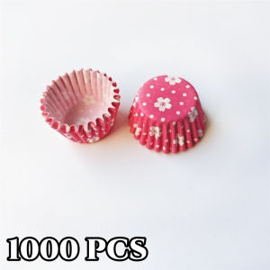 Cupcake Liners 1000 Pcs Greaseproof Baking Cups Disposable Non Stick Paper For Muffin Pastry Mini Dessert