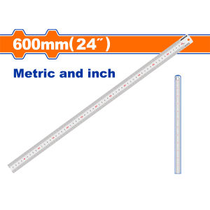 Wadfow by Winland Stainless Steel Ruler With metric and inch WAD-HT