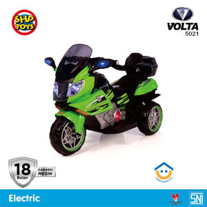 Mainan Anak Motor-Motoran Aki Anak SAMURAI VOLTA 5021 Terdapat Musik & Remot Control