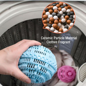 Rising Star Multifunction Reusable Large Washing Ball Fragrant Ceramic Particles Cleaning Magic Anti-winding Clothes Cleaning Ball