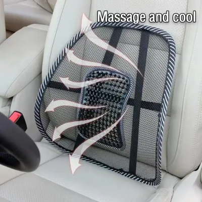 Office Waist Seat Cushion Car Interior Supplies Auto Interior Car Waist Back Summer Seat Breathable Lumbar Massage Lumbar Backrest