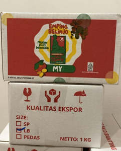 Emping Melinjo (Kerupuk Emping) 1000gram No Brand OR Brand MY (SG)