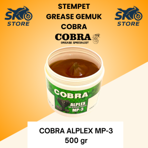 STEMPET GREASE GEMUK PELUMAS COBRA ALPLEX MP-3 ORIGINAL MURAH