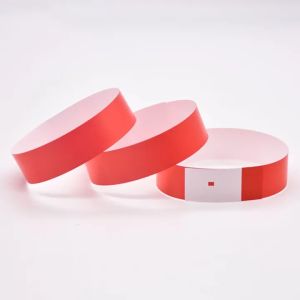 Disposable Wristband Paper Waterproof Event Wrist Sticker Swimming Party  Hand Sticker Label