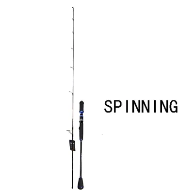 【TRAINFIS】FUJI Guide Seat Jigging Rod 15KG-20KG Full Solid Carbon Fishing Rod Light/Fast/Slow Jigging Rod 1-3/2-4/3-5 Ready Stock