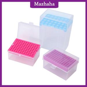 Mazhaha 10ul 200ul 1ml 5ml 10ml Plastic Laboratory Pipettor Tip Box For Experiment Pipette Tip Holder Box Micropipette Plastic Box
