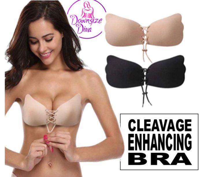 Breathable Honeycomb Cup Bra Push Up & Cleavage Enhancing Design With Side  Slimming And Wire Free Support