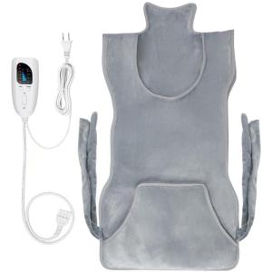 ผ้าสักหลาดคลุมแผ่นทำความร้อนไฟฟ้าขนาดใหญ่เพื่อการผ่อนคลายกล้ามเนื้อโดยปิด120ตัวเครื่อง