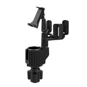 5 in 1 Car Tablet Stand Cup Holder Expander Multifunctional Adjustable Drinking Bottle Bracket Removable Mobile Phone Holder