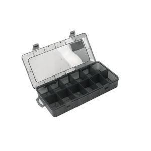 COUPLECOL Craft 1 PCS Slots Packaging Screw Adjustable Organizer Box Parts Box Component Case Tool Storage Box