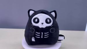 Halloween Pumpkin Plush Ghost Toy 12 Inch ( about 30.5 cm ) Cute Ghost Jack Lantern Ghost Stuffed Animal Soft stuffed Pillow Halloween Party Decoration and Gift for Kids Boys Girls