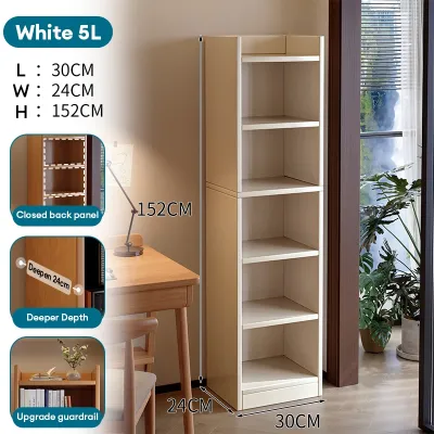 3/4 Layers Cabinet Storage Cabinet for Home Furniture Wood Practical Cabinet Bookcase Bookshelf Showcase