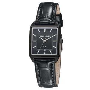 jam tangan wanita jonas jasmin jj 3122 l persegi klasik tanggal kulit