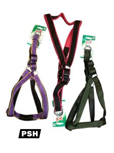 1-6pcs Durable Soft Padded Nylon Harnesh for Big Dogs