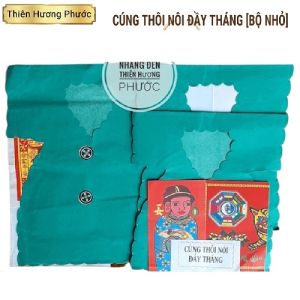 Cúng thôi nôi đầy tháng gồm áo mụ mẹ sanh mẹ độ đồ thế nam hay nữ tiền vàng bộ nhỏ