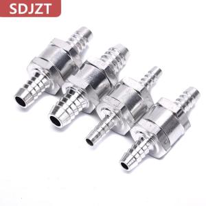 [COD] SDJZT 【Flash Sale】One Way 6 8 10 12mm 4 Size Aluminium Alloy Fuel Non Return Check Valve