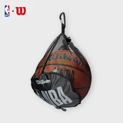 WILSON NBA Single Ball Carry Bag Bl WTBA700+