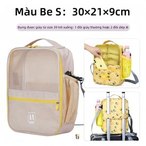 Túi đựng giày vải trượt nướcsức chứa lớncó ba kích cỡ để lựa chọnđa chức năng cho thể thaodu lịch và đi làm